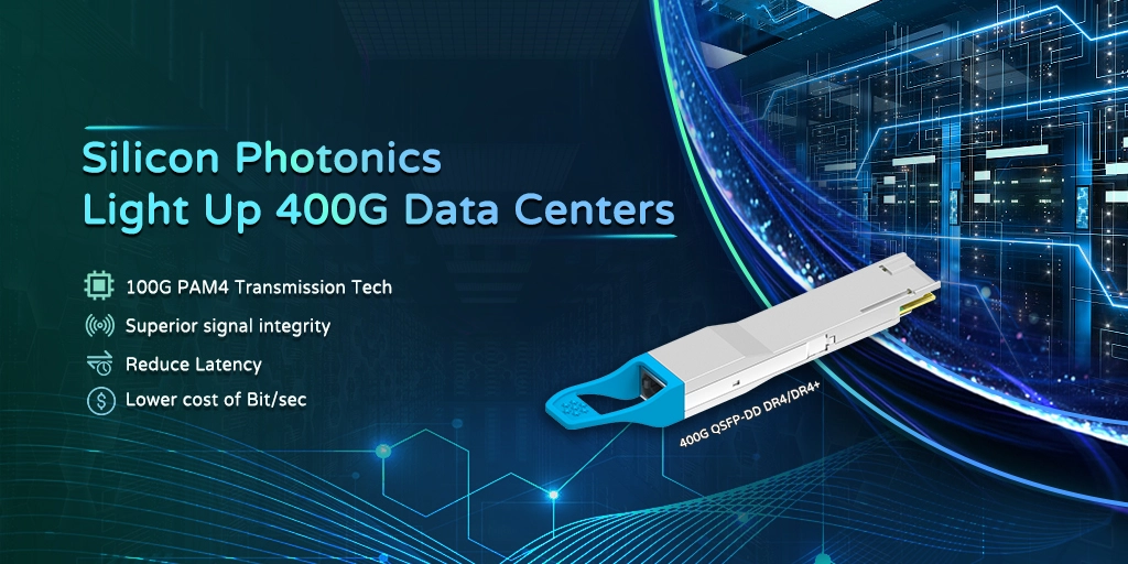 Silicon Photonics Light Up 400G Data Centers