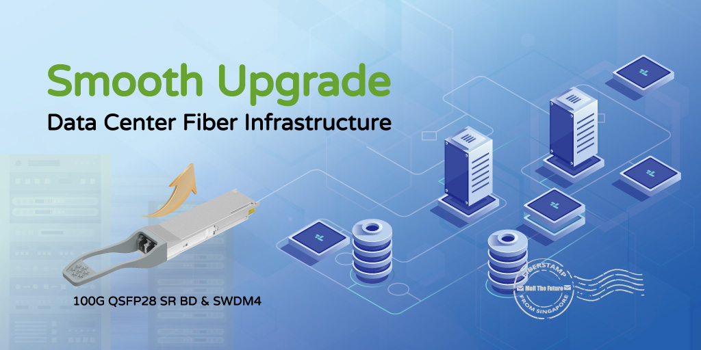 FIBERSTAMP’s 100G QSFP28 SR BiDi & SWDM4 Optical Modules for Smooth Upgrade Data Center Fiber Infrastructure