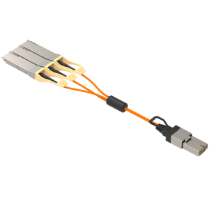 120G CXP To 3x 40G QSFP+ Active Optical Cables 12x10G NRZ, 100Meters(328ft)