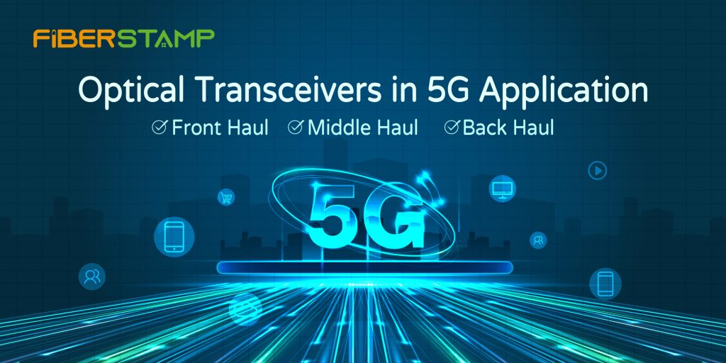 Application scenarios of 5G carrying optical modules