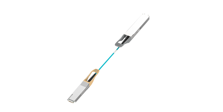 400G QSFP112 to 400G OSFP-RHS AOC Optical Transceiver Module