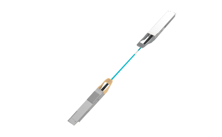 FIBERSTAMP 400G QSFP-DD to 400G OSFP-RHS AOC Optical Transceiver Module